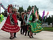 Сабантуй в Перми. Татарский народный танец