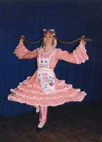 Татарский танец.  увеличить фото